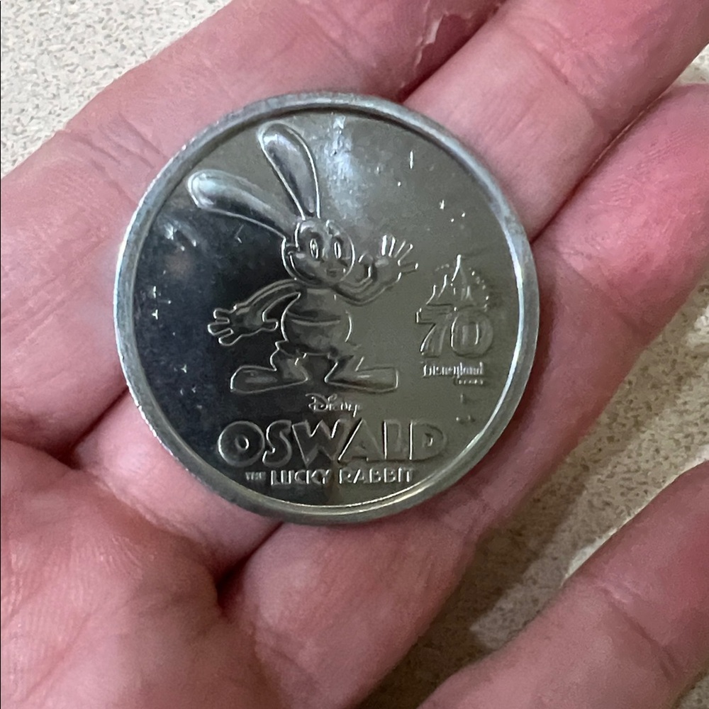 Disney Oswald Silver Commemorative Coin